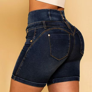 Nouveau Denim femmes shorts décontracté adoucissant dames jean pantalon Shorts pour femmes vente chaude de haute qualité 2025 jean Shorts - Product Image 2