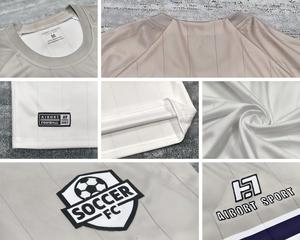 Aibort para Conjuntos <span class=keywords><strong>de</strong></span> Ropa Deportiva <span class=keywords><strong>de</strong></span> <span class=keywords><strong>Fútbol</strong></span> <span class=keywords><strong>de</strong></span> Alta Elasticidad, Personalizados, Cómodos y Enfocados en el Entrenamiento, Servicio OEM, Verano-Otoño, Unisex - Product Image 3