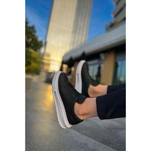 Ramer รองเท้าผู้ชาย Ch271 CBT ariaso สีดำพร้อมหนังเทียมด้านบนและด้านนอกของ PVC - Product Image 1