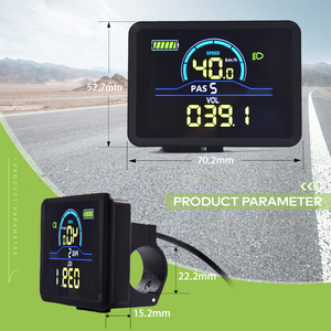 P5c <span class=keywords><strong>Scooter</strong></span> hiển thị Xe đạp điện hiển thị fatbike scherm GPS xe đạp máy tính màn hình <span class=keywords><strong>LCD</strong></span> Xe Đạp Xe Đạp Đồng hồ tốc độ - Product Image 4