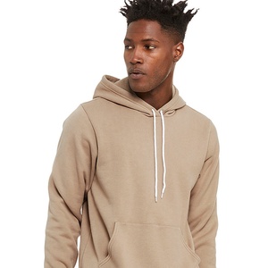 Sweat à capuche pour homme OEM, couleur nude, personnalisable, 2025, lavable, haute qualité, 320g, 100% coton molletonné, écologique, séchage rapide - Product Image 5