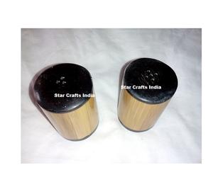 Juego de Salero y Pimentero de Cuerno Real, Accesorios de Cocina, Frascos de Especias de Cuerno con Soporte para el Hogar, Hecho en India - Product Image 6