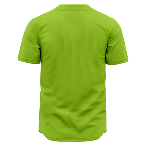 Vente chaude Maillot de baseball de haute qualité Respirant Séchage rapide Taille plus personnalisée Nom Logo Impression par transfert thermique 100% polyester - Product Image 4