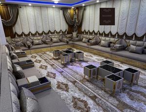 Oriental Floor Seating Ethnic <b>Sofa</b> <b>Arabic</b> Majlis <b>Sofa</b> Ottoman Style <b>Sofa</b> <b>Arabic</b> Jalsa Set Luxury Oriental Floor Seating - Product Image 2