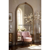 Miroir mural ou sur pied personnalisé, moderne, en métal brun foncé, fait main, luxueux, écologique, décoratif, pour l'intérieur, style indien