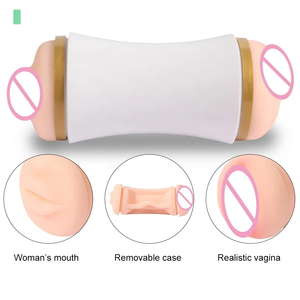 大人用おもちゃ箱男性自慰行為者男性販売バイブレーター人工ホット購入インフレータブル二重頭飛行機カップ - Product Image 5