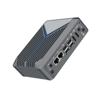 Passerelle industrielle compacte sans ventilateur sur rail DIN, processeur Intel Celeron N150 quadricœur