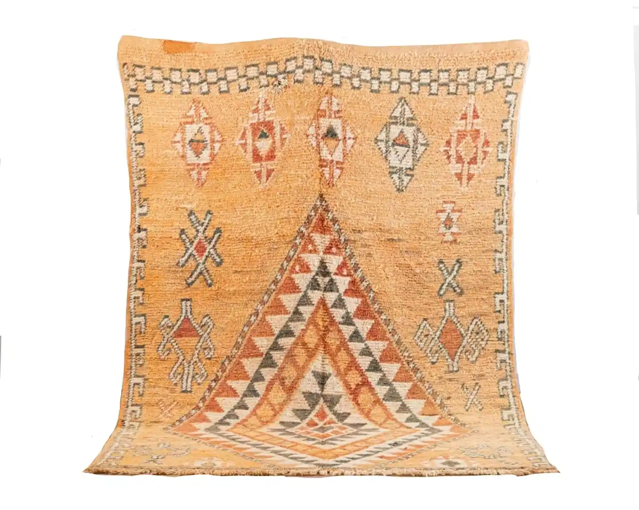 Desain Menarik Dalam Beberapa Warna Karpet Wol Simpul Tangan Maroko Karpet Wol dan