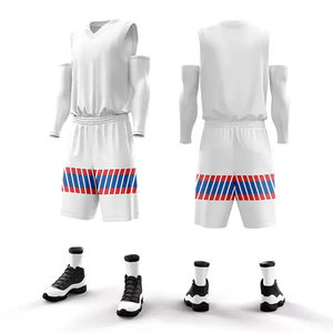 Uniformes de baloncesto unisex para hombre al por mayor, ropa de equipo sin mangas de secado rápido, ropa deportiva para adultos, entrenamiento con logotipo personalizado - Product Image 2