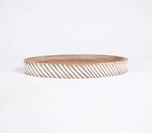 Plateau de service en bois personnalisable avec poignée Plateau en émail de couleur écologique pour aliments et café par United Trade World - Product Image 5