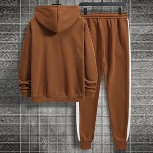 Vêtements de sport à prix de gros Ensembles de survêtements pour hommes/Nouveautés Personnaliser Logo 2024 Ensembles de vêtements pour hommes à blocs de couleurs - Product Image 3