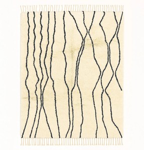Tapis en laine moderne noué à la main à motif marocain personnalisable Tapis d'extérieur pour intérieurs et maisons de luxe - Product Image 5