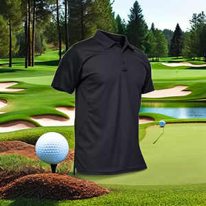 Polo homme nouvelle conception, séchage rapide, manches courtes, pour le tennis, chemises tactiques, jersey piqué, chemise de golf - Product Image 6