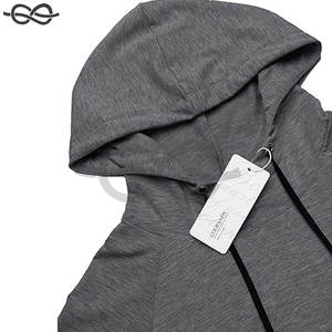 Sweat à capuche à manches courtes pour hommes Workout Gym Sweatshirt Muscle Fit Fashion Athletic Hoodies Pullover Cotton Hooded Active Lifestyle - Product Image 5