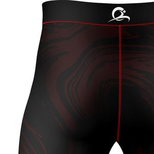 Mens Compression <b>Polyester</b> Workout <b>Leggings</b> with Anti-UV & Breathable Features Custom for Running Gym Training - Product Image 5