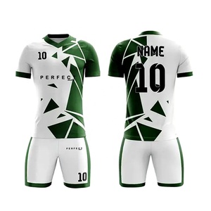Maillot de football à impression numérique par Sublimation à séchage rapide de haute qualité avec logo personnalisé nom de l'équipe ensembles d'uniformes de football - Product Image 5