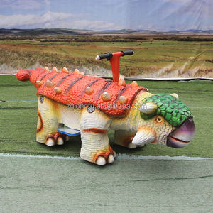 Münzbetriebener Großer Elektrischer Reit-Dinosaurier für Kinderzentren - Product Image 4