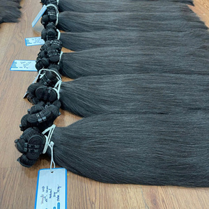 Cheveux humains vierges vietnamiens prêts à être expédiés, naturels, lisses, non traités, extensions de cheveux en trame - Product Image 3