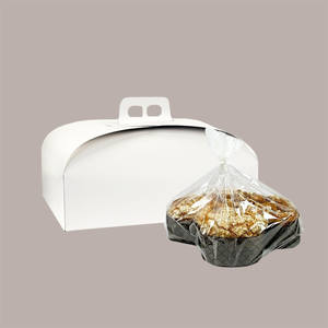 Boîte rectangulaire blanche en fibre de carton 335x2335 H90 mm, lot de 10 pièces pour l'organisation/le rangement - Product Image 3