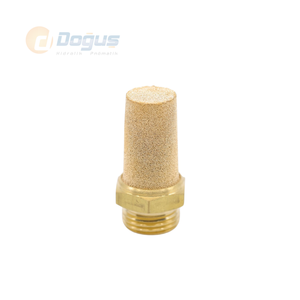 Silenciador Neumático Sinterizado Largo para Reducción de Ruido - Product Image 1