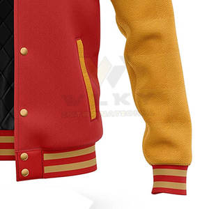 Nouvelle veste Letterman bon marché à la mode et à prix le moins cher Nouveau design de vêtements pour hommes Veste Letterman - Product Image 3