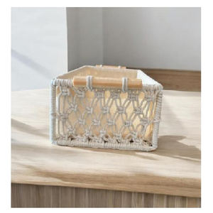 Cesta de yute de cocina de alta calidad, cesta de almacenamiento tejida a mano ecológica para organización de despensa de cocina, solución de decoración elegante para el hogar - Product Image 2