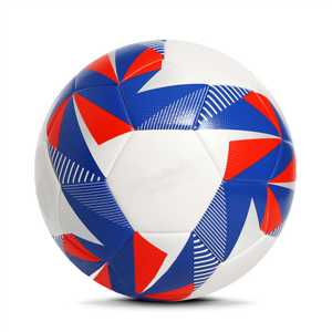 Balón de fútbol de calidad media, tamaño 4, 32 paneles, cubierta de PU con unión térmica, textura Vimini, Balón de entrenamiento de vejiga envuelto en algodón - Product Image 3