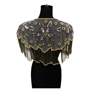 Capa de Algodón 100% Hecha a Mano de Alta Calidad 2025 con Cuentas para Mujer, Disponible a Precio de Mayoreo para Exportación - Product Image 1