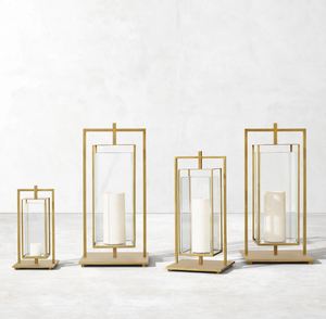 Farol Metálico de Diseño Elegante para Uso en Exteriores, Bodas, Decoración del Hogar, Hoteles, Restaurantes, Oficinas, Alta Calidad, Cantidad al por Mayor - Product Image 4