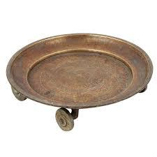 Bandeja de latón Rectangular con bordes curvos, bandeja para servir, decorativa dorada para el hogar, hotel, restaurante, boda, comedor, bandeja para servir - Product Image 6
