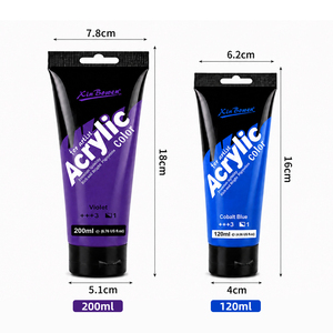 <span class=keywords><strong>Pintura</strong></span> Acrílica Xin Bowen al por Mayor, 200 ml, Pigmento para <span class=keywords><strong>Pintura</strong></span> Artística, Suministros de Arte Multifuncionales para Artistas, en Stock - Product Image 4