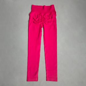 Factory Custom Solid Color <b>Sexy</b> High Waist Tummy Control Women Sports Yoga Pants <b>Leggings</b> - Product Image 6