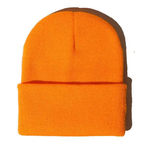 Gorro de punto bordado a la moda, gorro de invierno suave para actividades al aire libre, gorro de punto cálido con detalle de bordado suave - Product Image 4