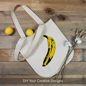 Sac fourre-tout en toile de coton de grande taille avec poignée épaule personnalisée, imprimé à l'écran en soie, réutilisable et portable, promotionnel - Product Image 6