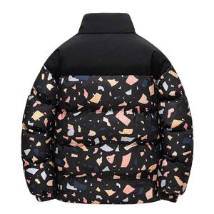 เสื้อแจ็คเก็ตพัฟเฟอร์ทรงสลิมฟิตสำหรับผู้ชาย แจ็คเก็ตฤดูหนาวแบบพองตัว  รับสั่งทำพร้อมปักโลโก้ด้วยลายแจ็คการ์ด  ทันสมัย อุ่นสบาย ผ้าแคนวาส - Product Image 2