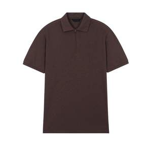 Chemise Homme en Jersey 100% Coton de Haute Qualité, Broderie Personnalisée, Séchage Rapide, Manches Courtes, Boutons, Logo Frontal Personnalisé, 200g - Product Image 2