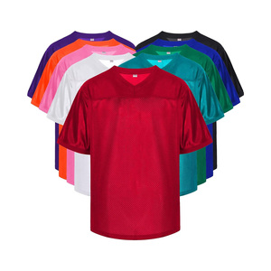 Camiseta de Fútbol Personalizable 100% Poliéster de Secado Rápido con Logotipo Frontal, Servicio OEM Disponible para Venta a Bajo Precio - Product Image 2