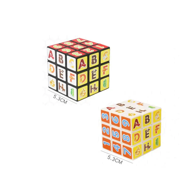 2024 nuovi prodotti Dollartoys promozione cubo magico ABC Puzzle per bambini piccoli
