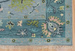 Custom Pink <b>Moss</b> Modern Oushak Style Hand Tufted Wool Rug Latex Backing Customized Size Classic Design Non-Slip Home Floor - Product Image 5