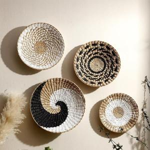 Décoration murale en jacinthe d'eau au design moderne, centre de table, tissage naturel, art suspendu, prix le plus bas - Product Image 6