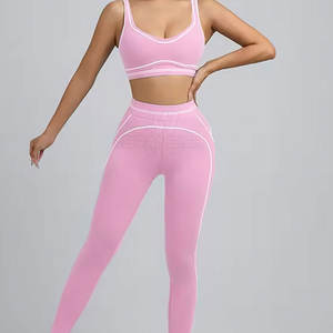 Comfortable Lightweight Durable <b>Women</b> <b>Yoga</b> Set <b>Top</b> Selling Gym Clothing Workout Fitness <b>Yoga</b> Set <b>For</b> <b>Women</b> - Product Image 5