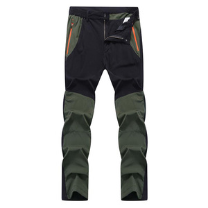 Pantalones de hombre de poliéster impermeables de cintura media recta con cremallera, de color personalizado, de forro polar grueso, informales de verano, los más vendidos de Keven Impex - Product Image 2