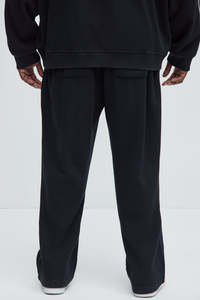 Ensemble de survêtement pour homme avec logo personnalisé, 2 pièces, sweat-shirts à fermeture éclair et pantalons de survêtement larges et amples, streetwear, survêtement délavé à l'acide, effet délavé au soleil - Product Image 5