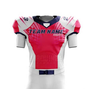 Uniforme de football américain pour hommes de taille adulte imprimé par sublimation/Uniforme de football américain pour hommes de bonne qualité - Product Image 3