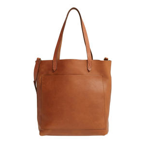 Sac à main de luxe pour femme en cuir de vachette véritable, avec fermeture éclair personnalisée, design à panneaux, deux poignées, doublure en cuir véritable, grande taille, tendance - Product Image 2
