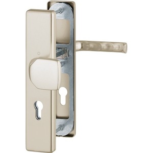 Placas Protectoras de Aluminio para Puertas London 61G/2221/2210/113, 72 mm, 37-47 mm, HOPPE - Product Image 1