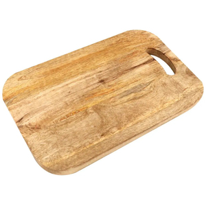 Tabla de queso de bambú duradera, bloque de corte de madera de mango ecológico para cocina, Hotel, servicio de comida, embalaje de plástico transparente - Product Image 2