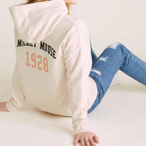 Sudadera con Capucha Personalizada para Niñas con Mangas Completas y Capucha, Mezcla de Felpa de Algodón, Corte Holgado, Hombros Caídos y Textura Suave 2026 - Product Image 5