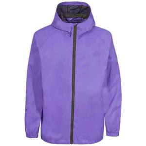 Chaqueta cortavientos ligera personalizada con capucha de último estilo 2025 para hombre, prendas de vestir a prueba de viento, chaquetas cortavientos deportivas - Product Image 1