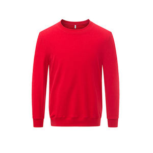 Ajuste relajado Sudadera ligera de algodón para hombre adecuada para capas debajo de las sudaderas con capucha y perfecta para uso diario - Product Image 1